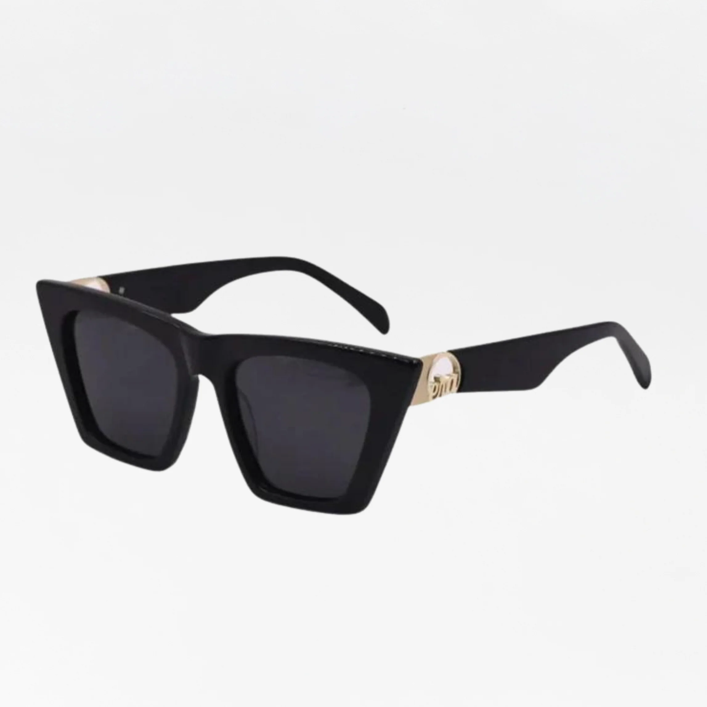 Black Diva Logo Sunglasses - Image 4